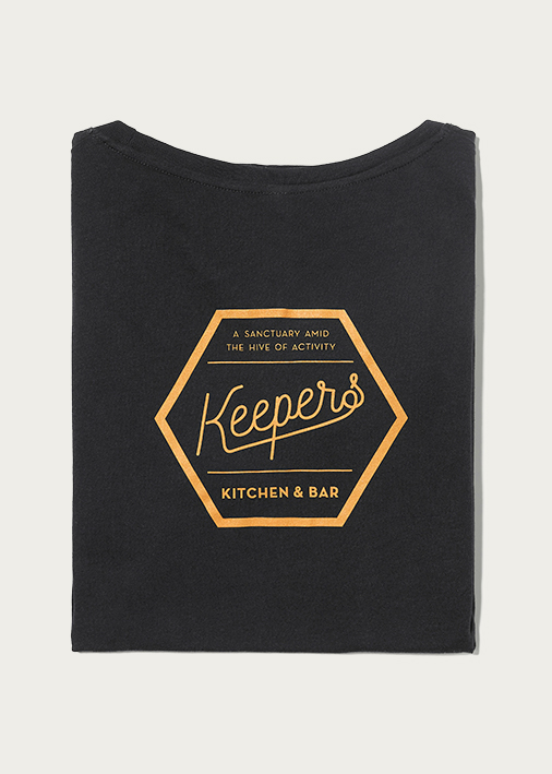 Keepers Lounge London T-Shirt Field Grey Uniform Design