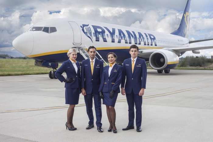 Ryanair uniform