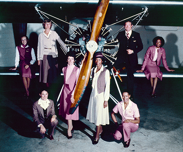 Flight Attendant Uniforms, 1979-1983