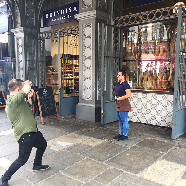 Field Grey Portrait Day BTS London Tapas Brindisa