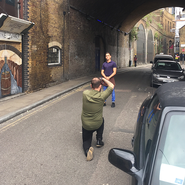 Field Grey Portrait Day BTS London Tapas Brindisa