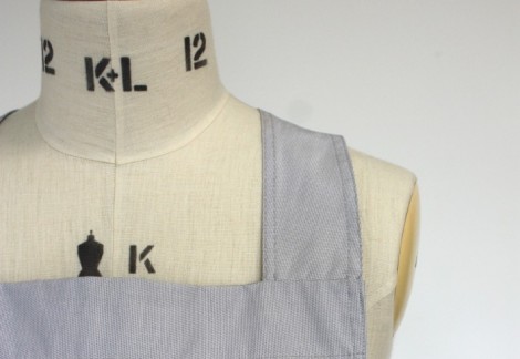 Ready Wear by Field Grey, Classic bib apron cross-back