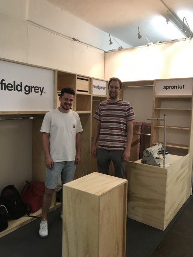 Field Grey stand design at London Design Fair 2017