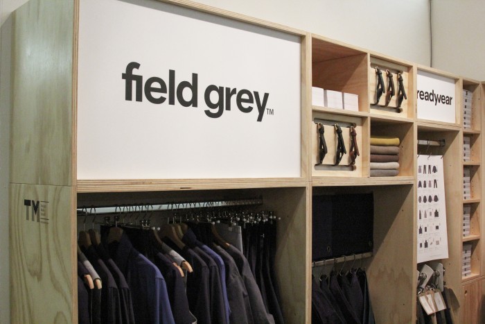 Field Grey stand design at London Design Fair 2017