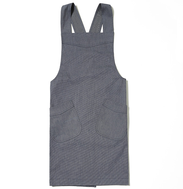 Patch Pocket Pinafore Cotton