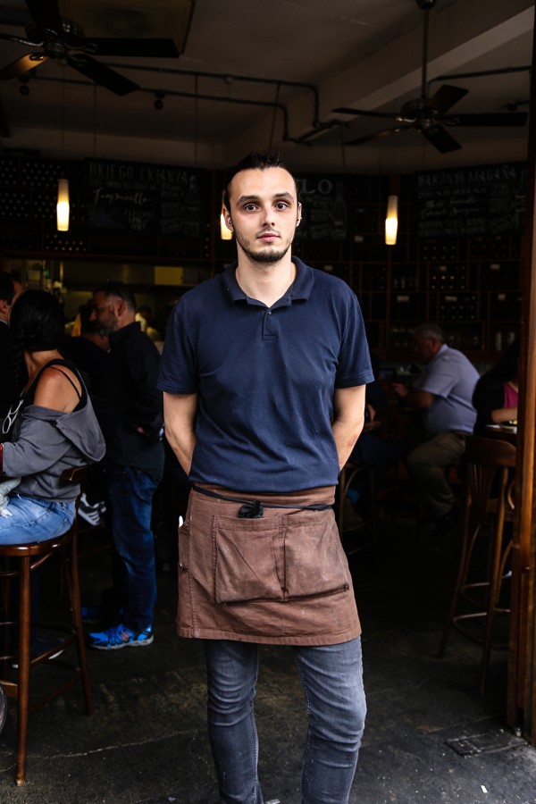 Tapas Brindisa Uniforms Aprons Field Grey