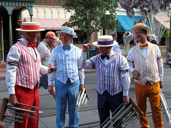 Barbershop Quartet Sleeve Garters