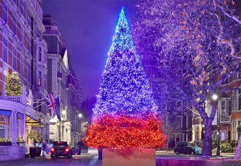 London Christmas The Connaught Michael Craig Martin