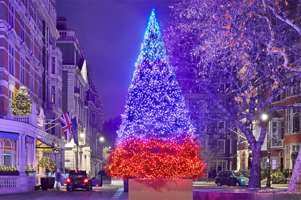 London Christmas The Connaught Michael Craig Martin