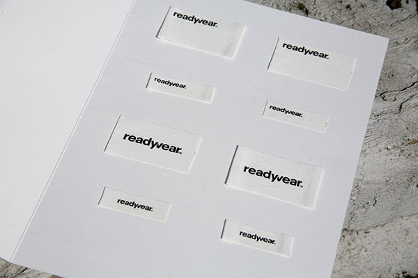 Field Grey Readywear Label Samples