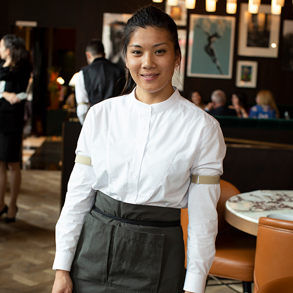 Sofitel St James Wild Honey Field Grey Uniform Design