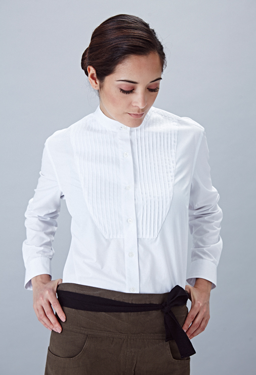 field-grey-female-white-bib-shirt-angelica-trinityhouse-danddlondon