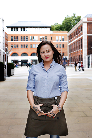 field-grey-bespoke-female-cotton-utility-waist-apron-candbbars-corneyandbarrow