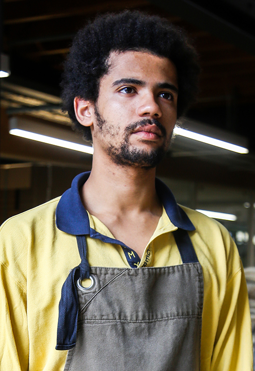 Allpress Dalston Uniform Design Aprons Field Grey