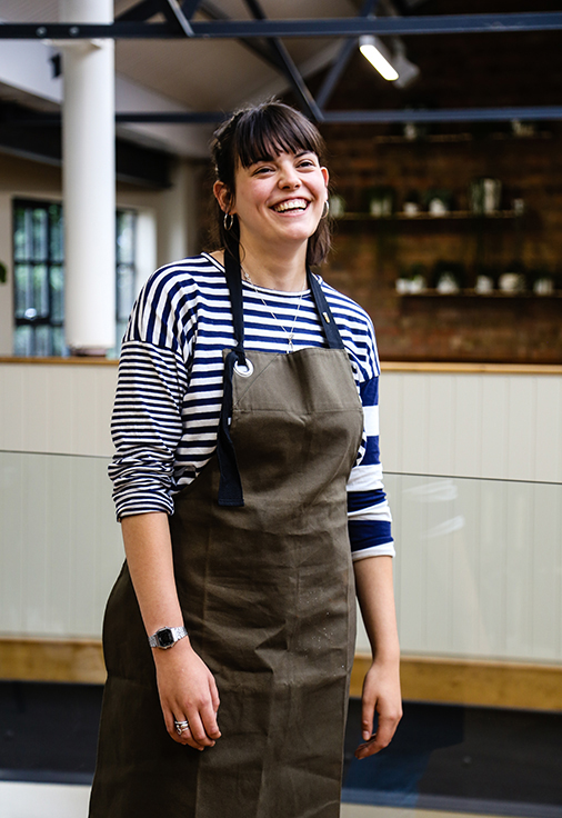 Allpress Dalston Uniform Design Aprons Field Grey